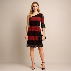Gianni Bini - One Shoulder Laced Dress